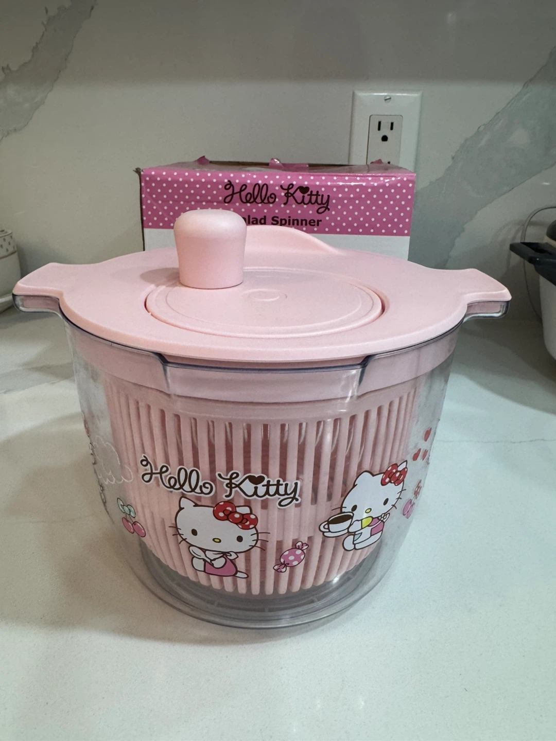 Hello Kitty Salad Spinner - photo 2