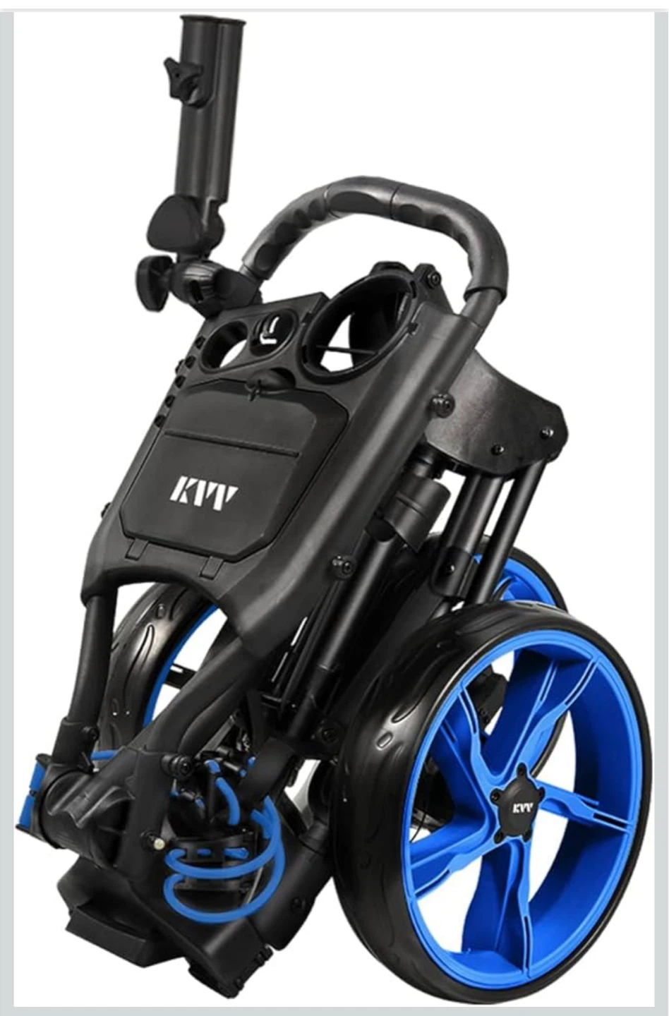 KVV 3 Wheel Golf Push Cart Ultra Lightweight