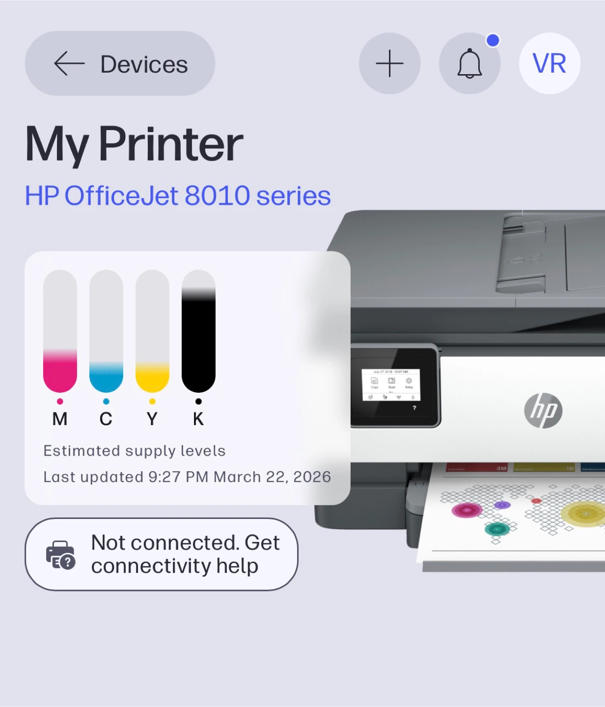 HP OfficeJet 8010 series All-in-One Printer - photo 3