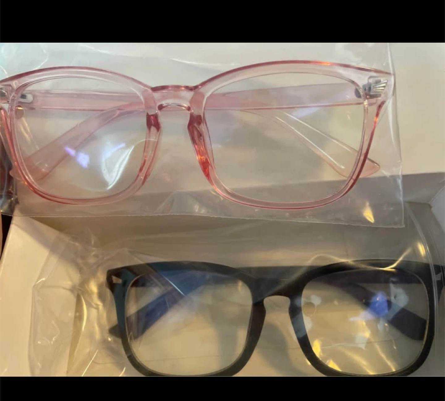 2 pairs of new blue light blocking glasses