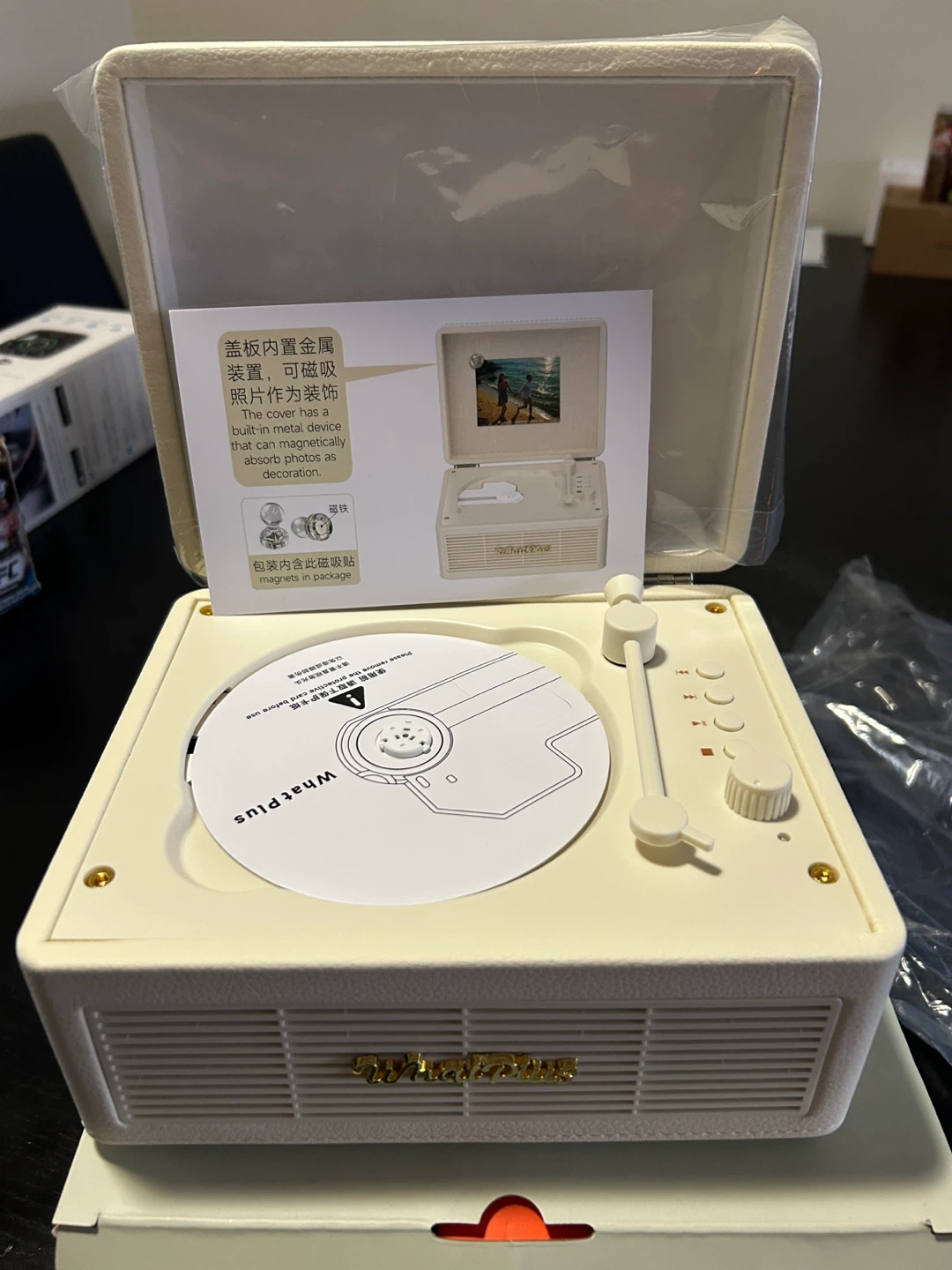 WhatPlus C300 Retro CD Player - photo 4