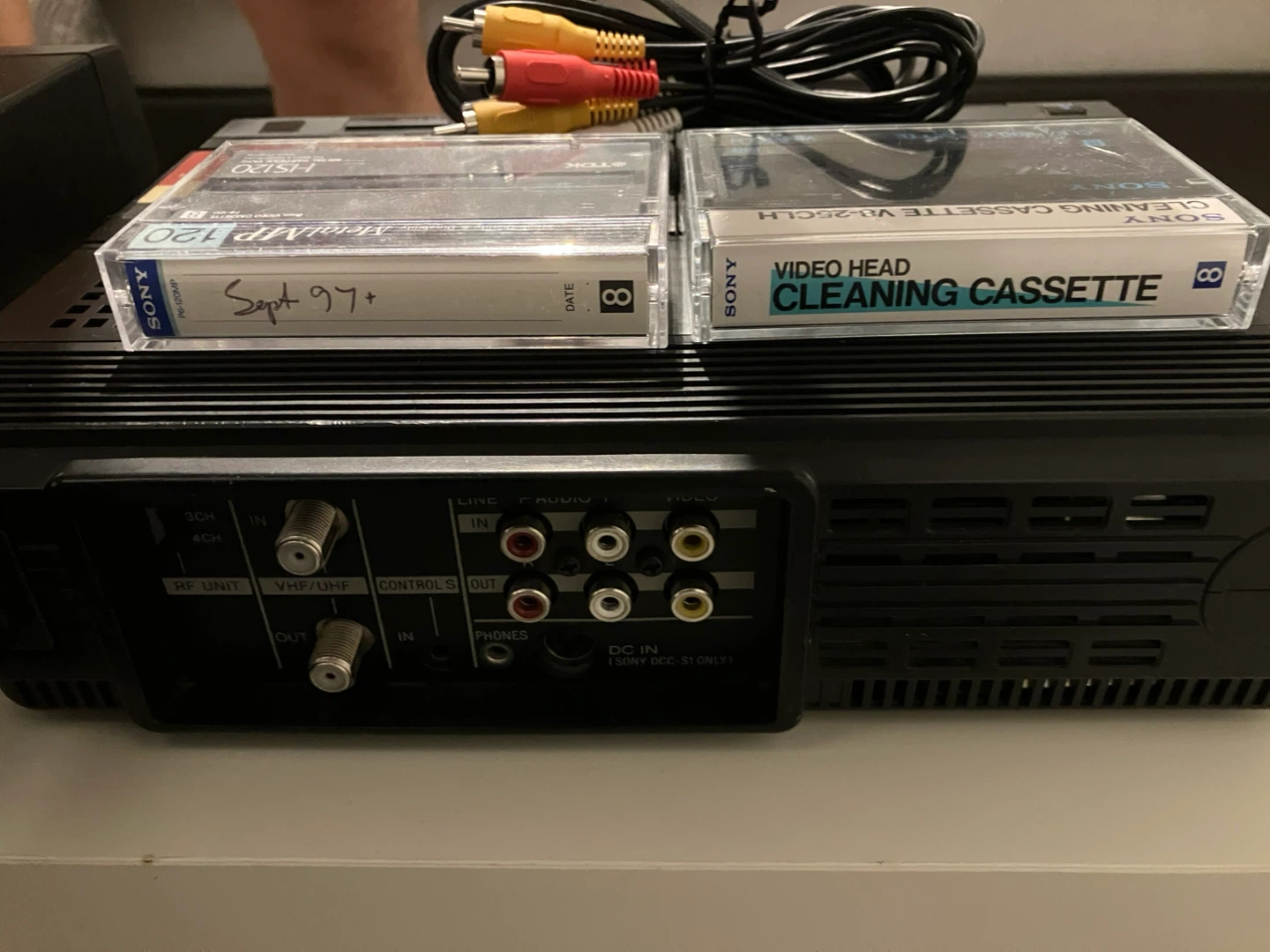 Rare Sony VCR player video 8 EV-S1 complete set - photo 2
