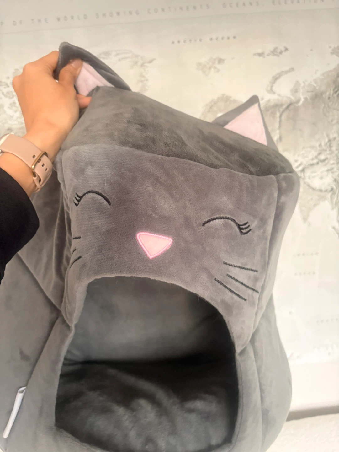 Fluffy Cat Bed - photo 2