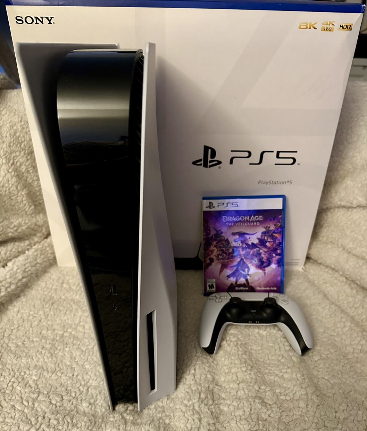 PS5 Disc Edition Console w/ one game
