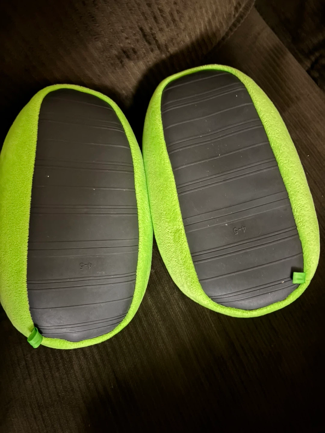 Minecraft Creeper Slippers Size 4-5 - photo 2
