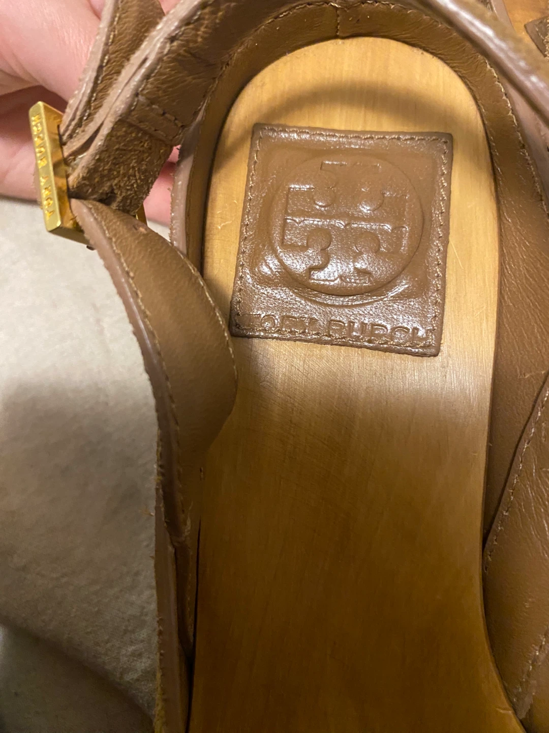 Tory Burch Suede Clog Sandals - photo 2