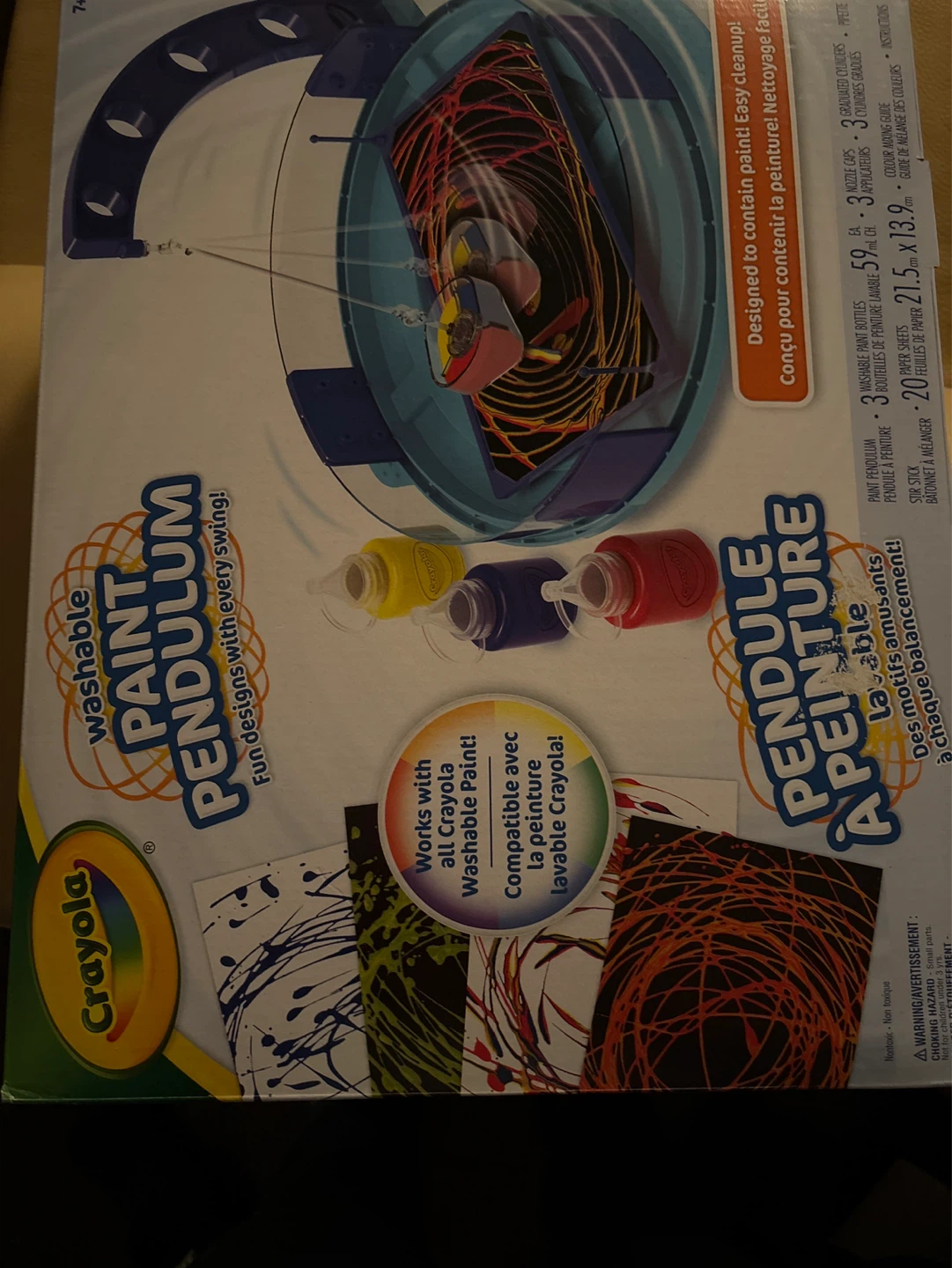 Crayola Washable Paint Pendulum Set