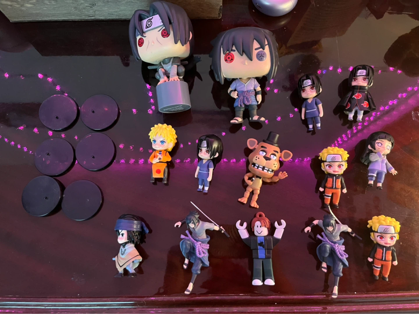 Assorted Naruto Figures Lot and others