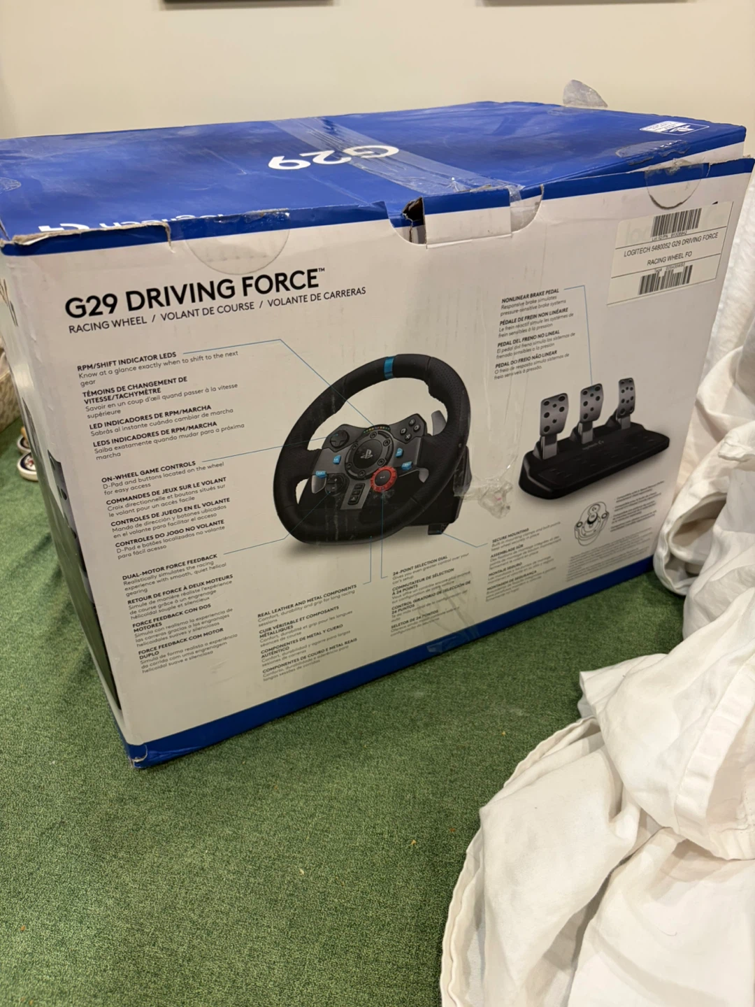 Logitech G G29 Wheels and Pedals - photo 3