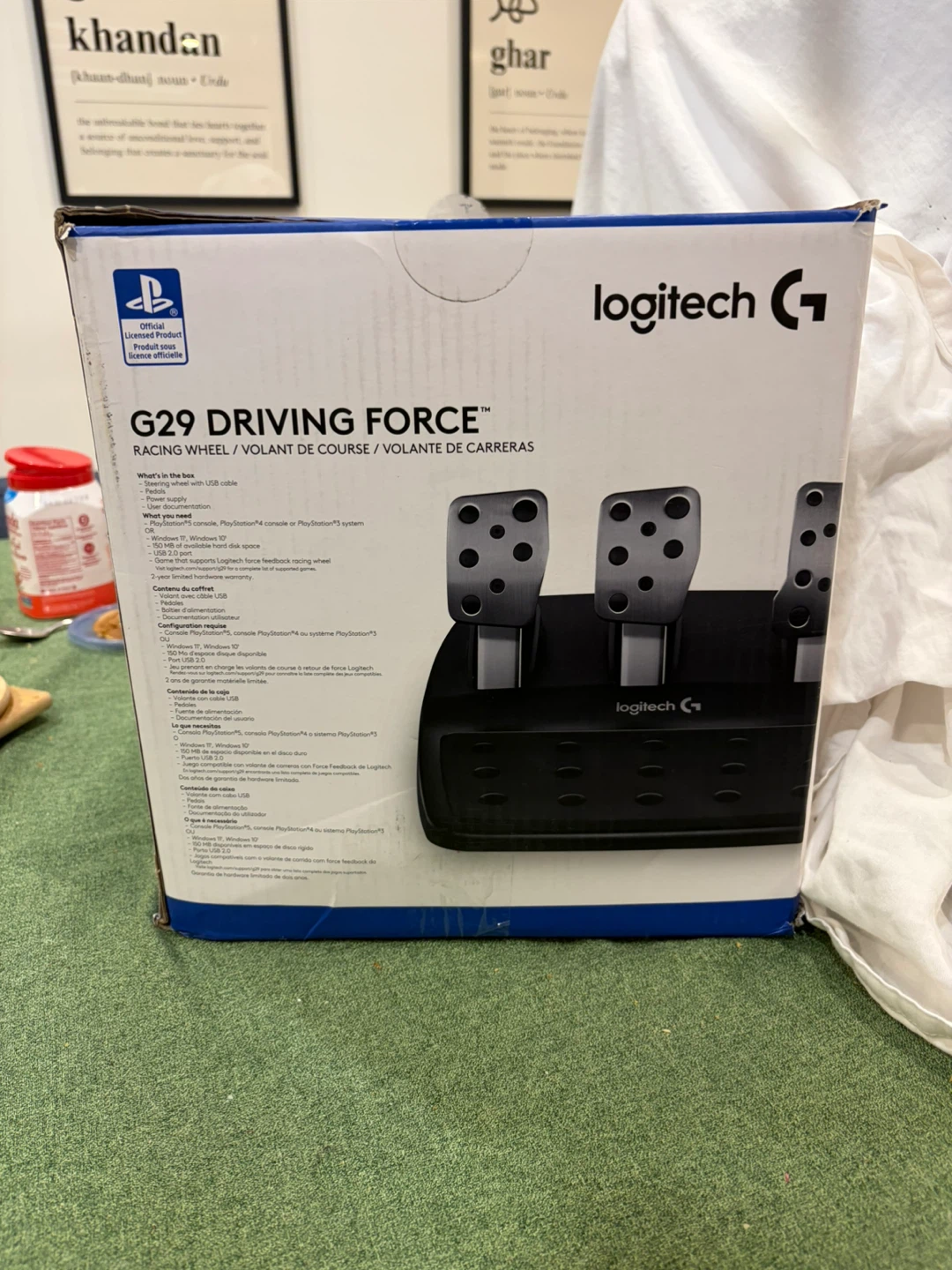 Logitech G G29 Wheels and Pedals - photo 4
