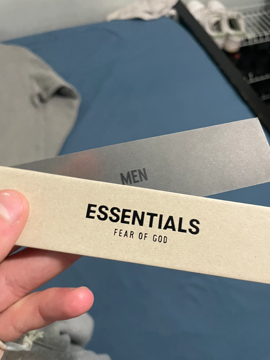 ESSENTIALS Fear of God Grey Sweatpants - photo 3