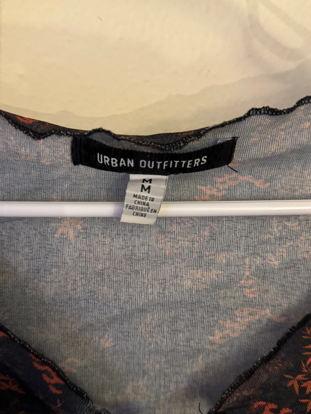 Urban Outfitters Mesh Long Sleeve Top Size M