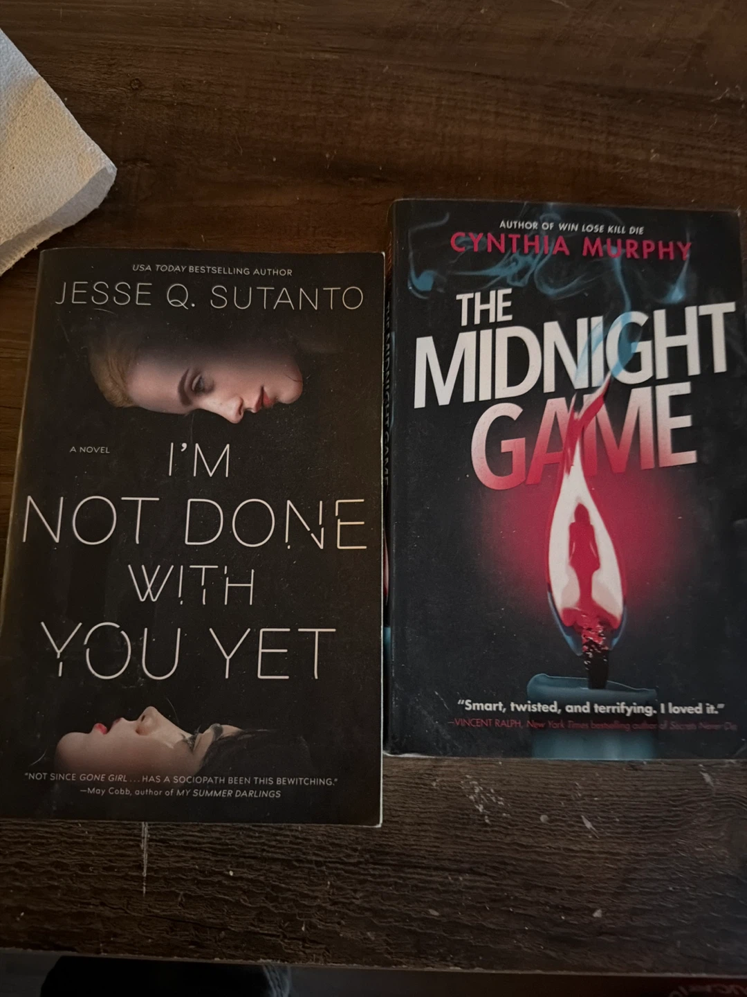 Two Novels: I'm Not Done With You Yet & The Midnight Game