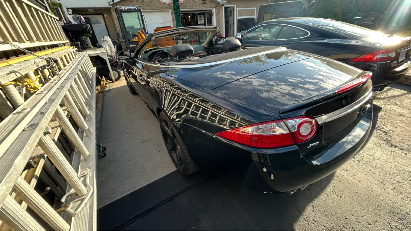Black Jaguar XK Convertible - photo 3