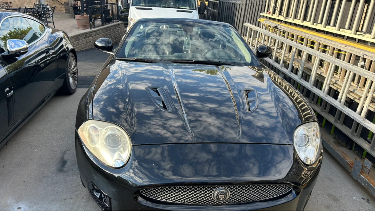 Black Jaguar XK Convertible - photo 2