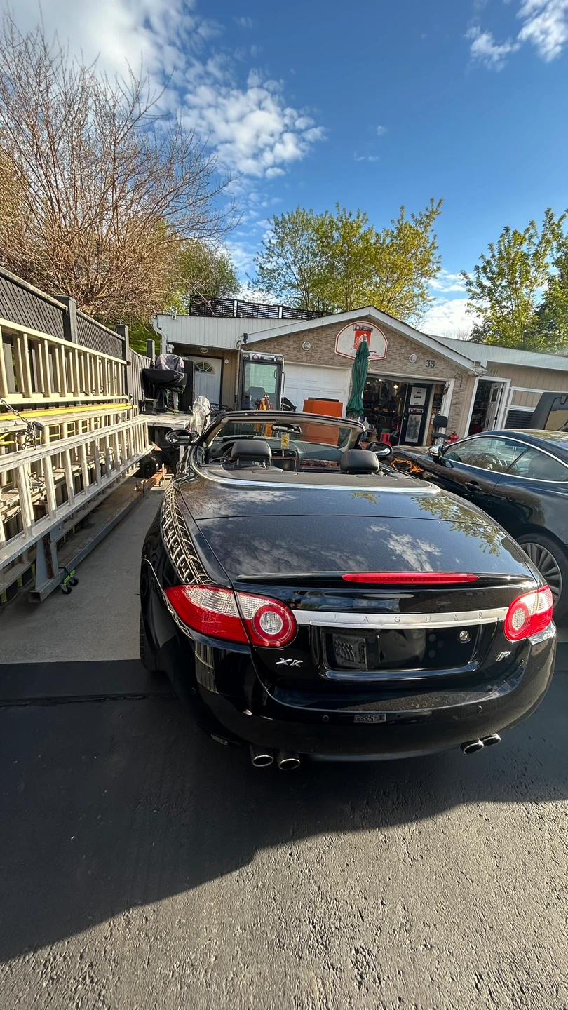 Black Jaguar XK Convertible - photo 4