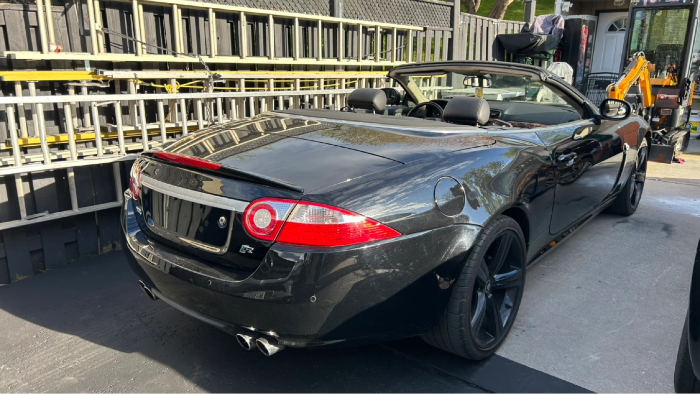 Black Jaguar XK Convertible - photo 5