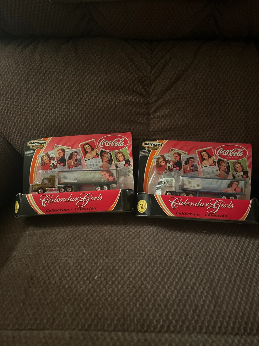 Matchbox Collectibles Coca-Cola Calendar Girls Die-Cast Truck
