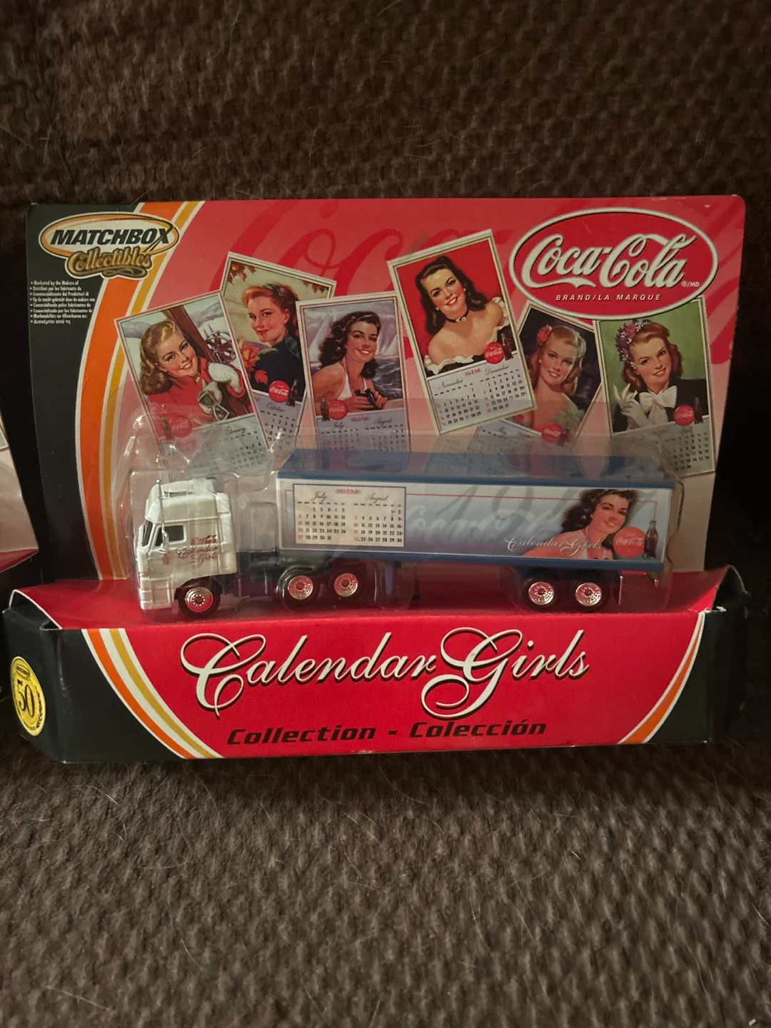 Matchbox Collectibles Coca-Cola Calendar Girls Die-Cast Truck - photo 3