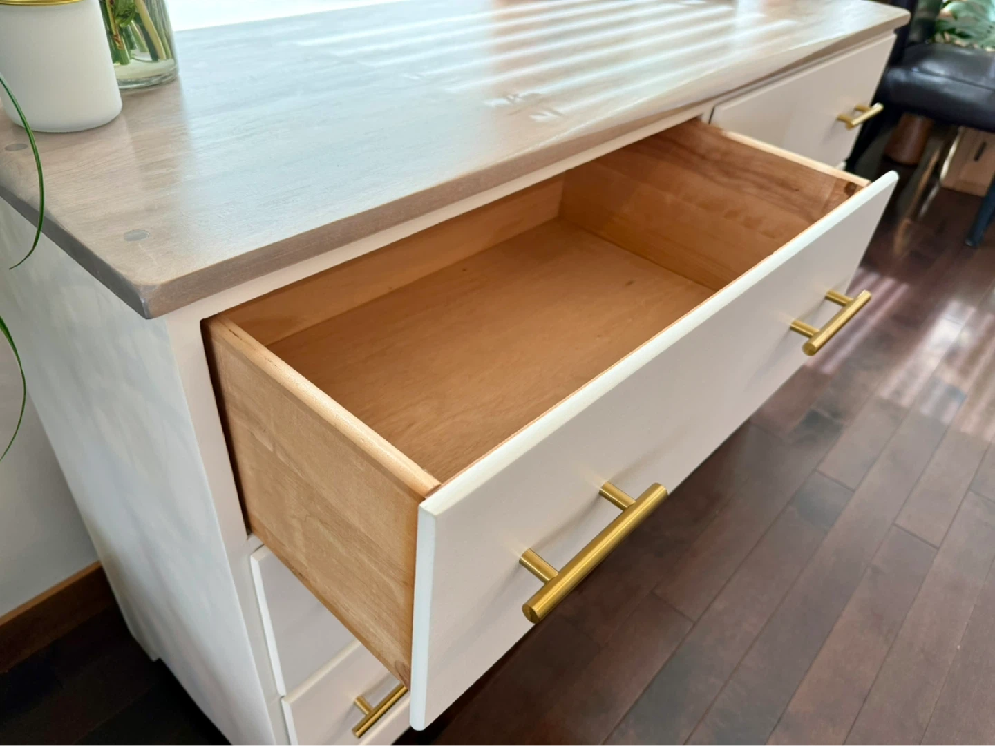 Refinished Vintage Dresser – Modern Farmhouse Style - photo 5
