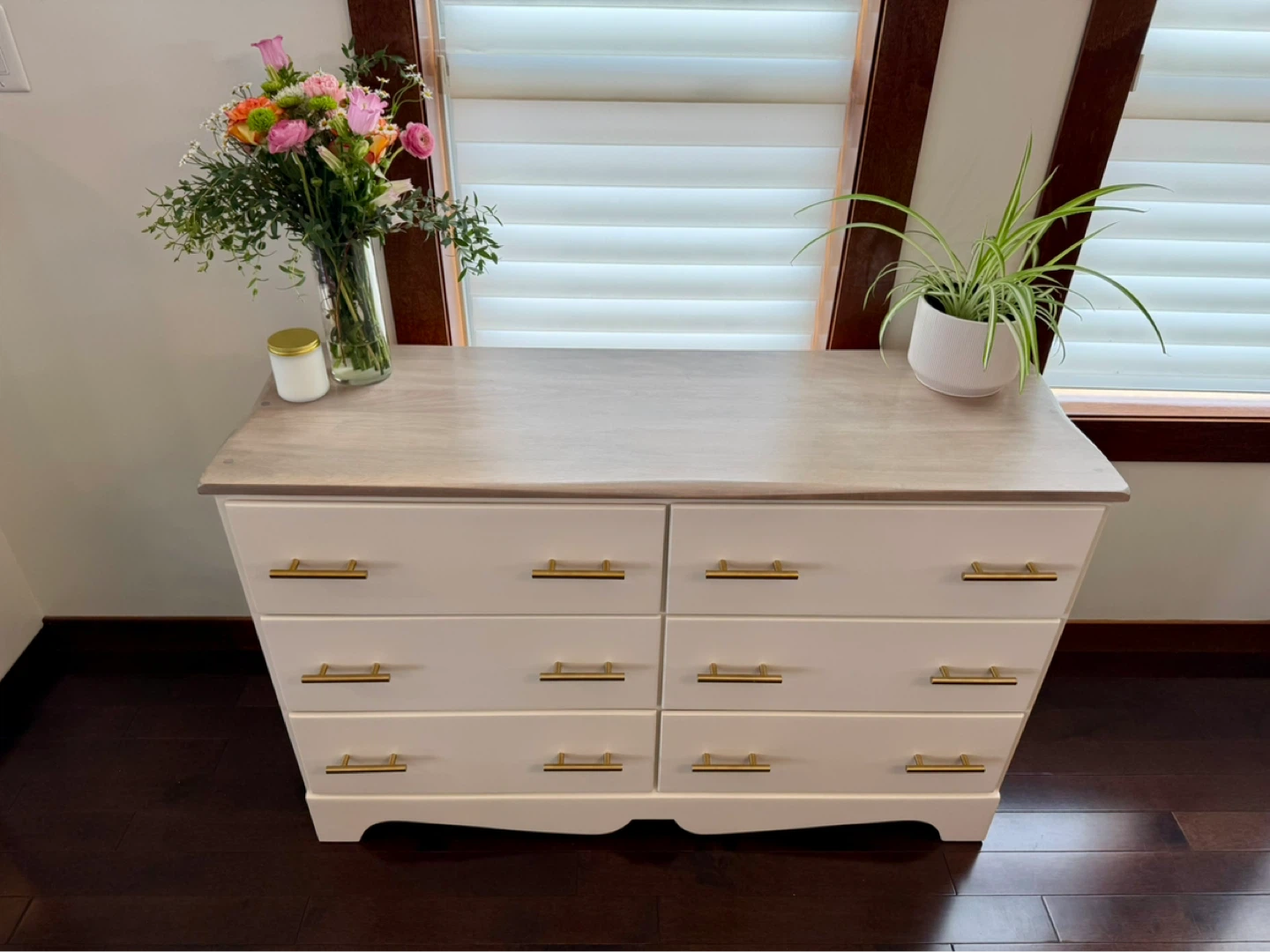 Refinished Vintage Dresser – Modern Farmhouse Style - photo 2