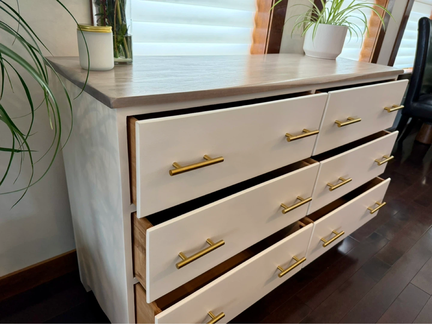 Refinished Vintage Dresser – Modern Farmhouse Style - photo 4