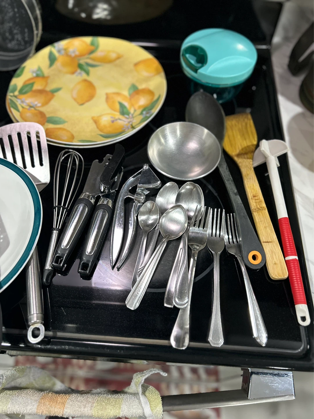 Assorted Kitchen Utensils and Gadgets