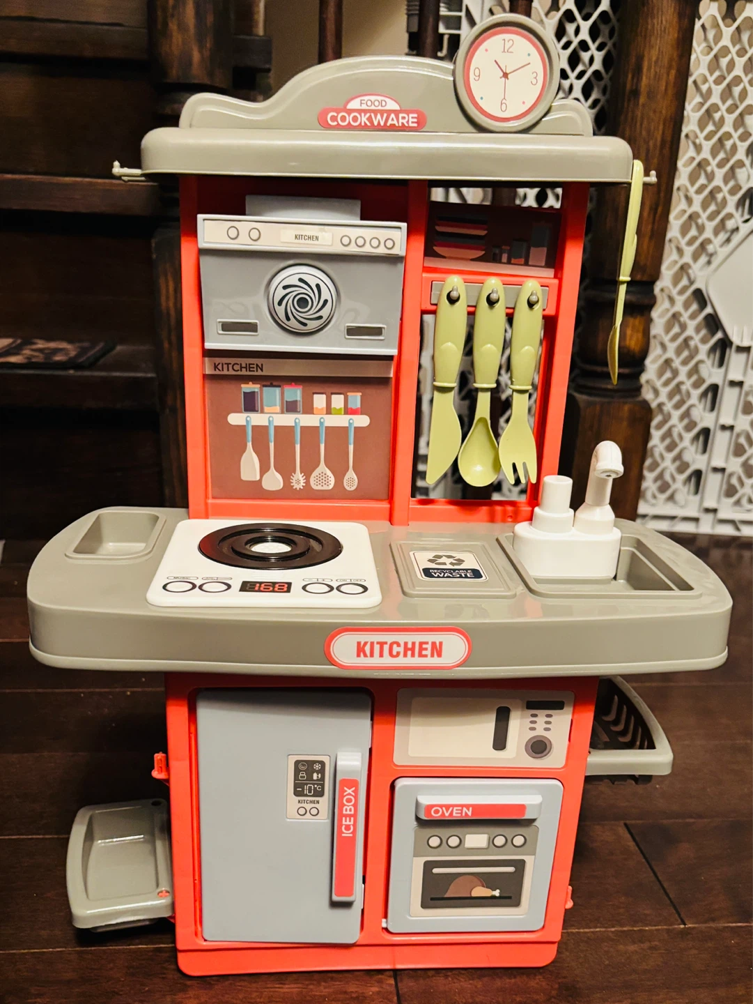 Kids Play Kitchen Set with Accessories