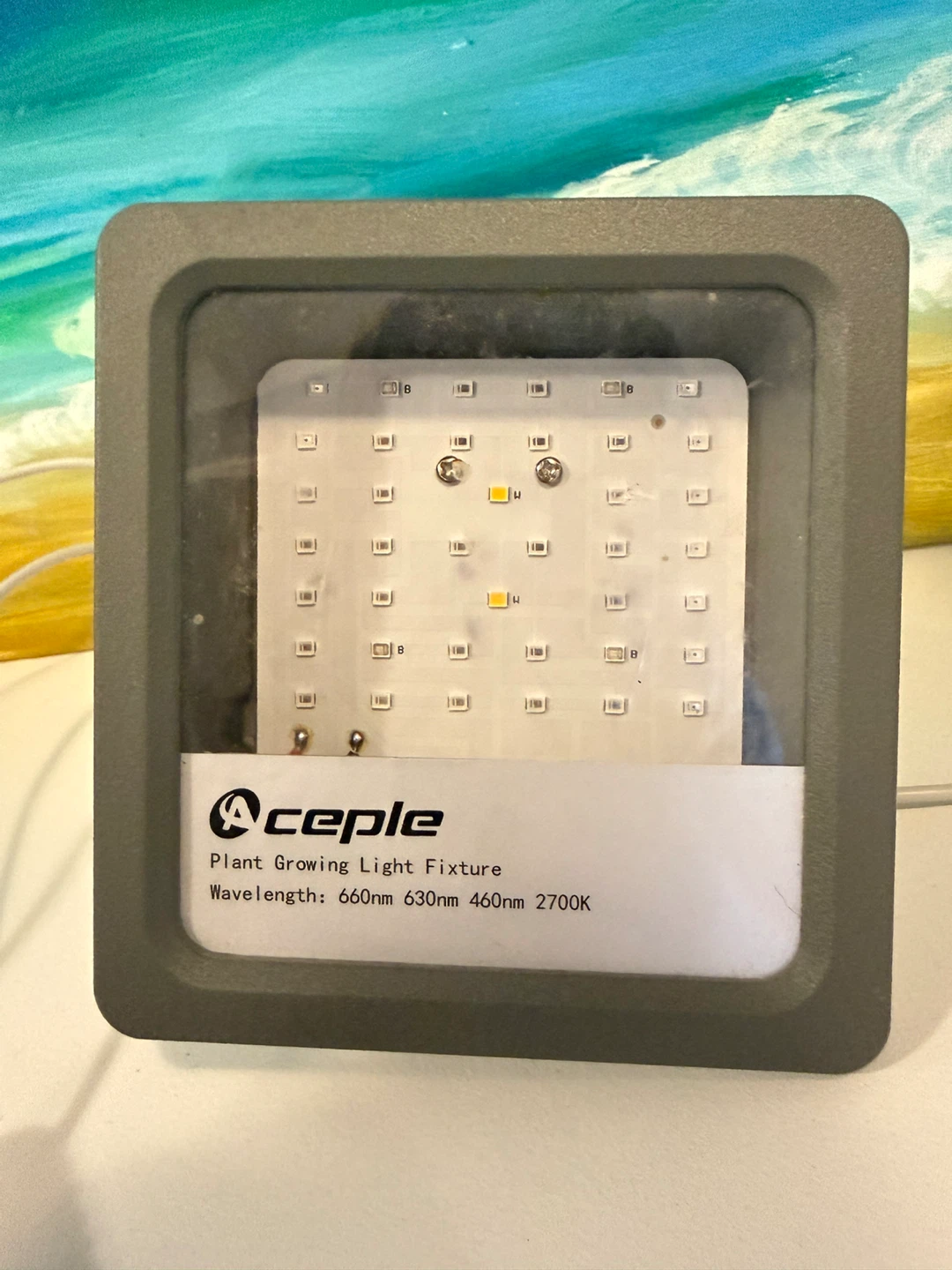 ACKE LED Grow Light – Full Spectrum Plant Lamp (12W)