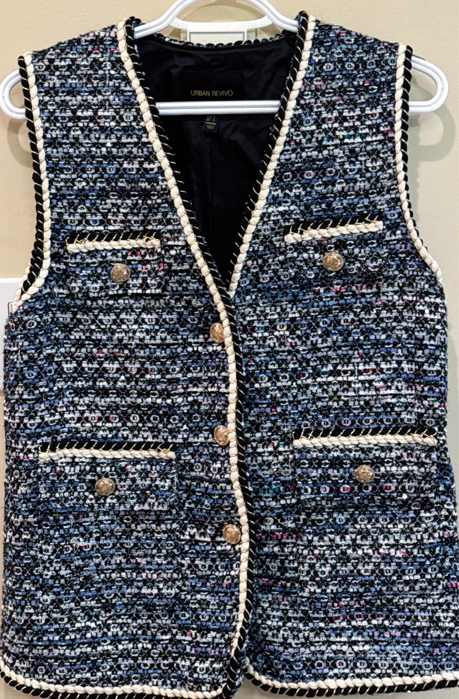 Urban Revivo Tweed Vest