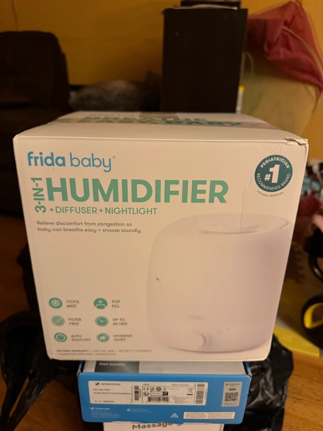 Frida Baby 3-in-1 Humidifier Diffuser + Nightlight - photo 2
