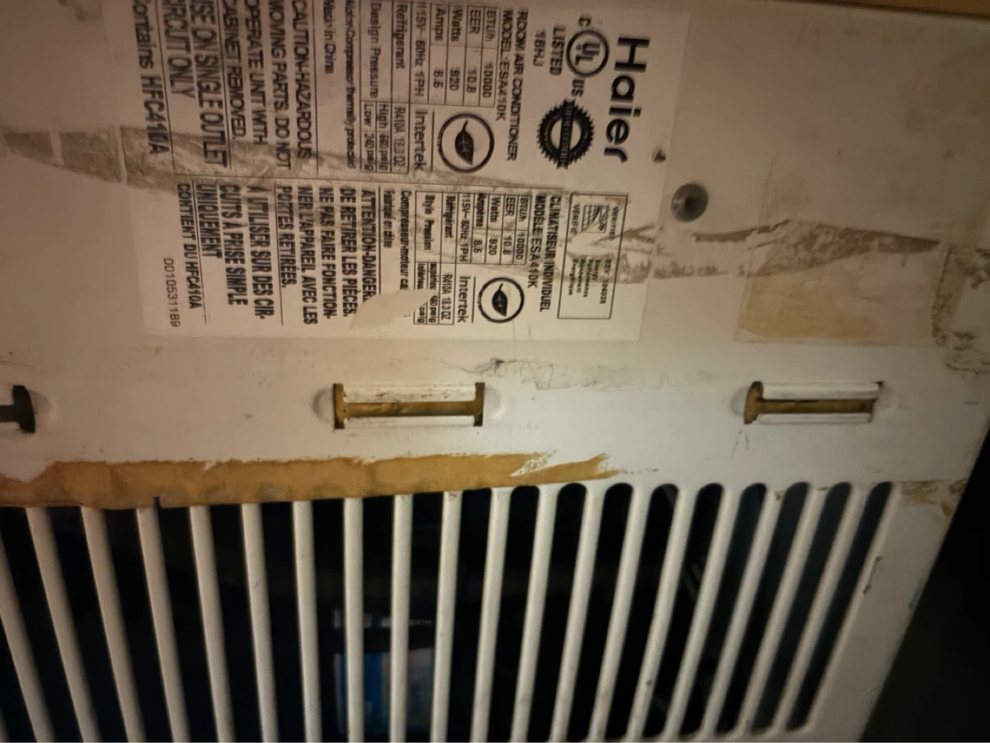 Haier Room Air Conditioner ESA10AK 10000 BTU - photo 3