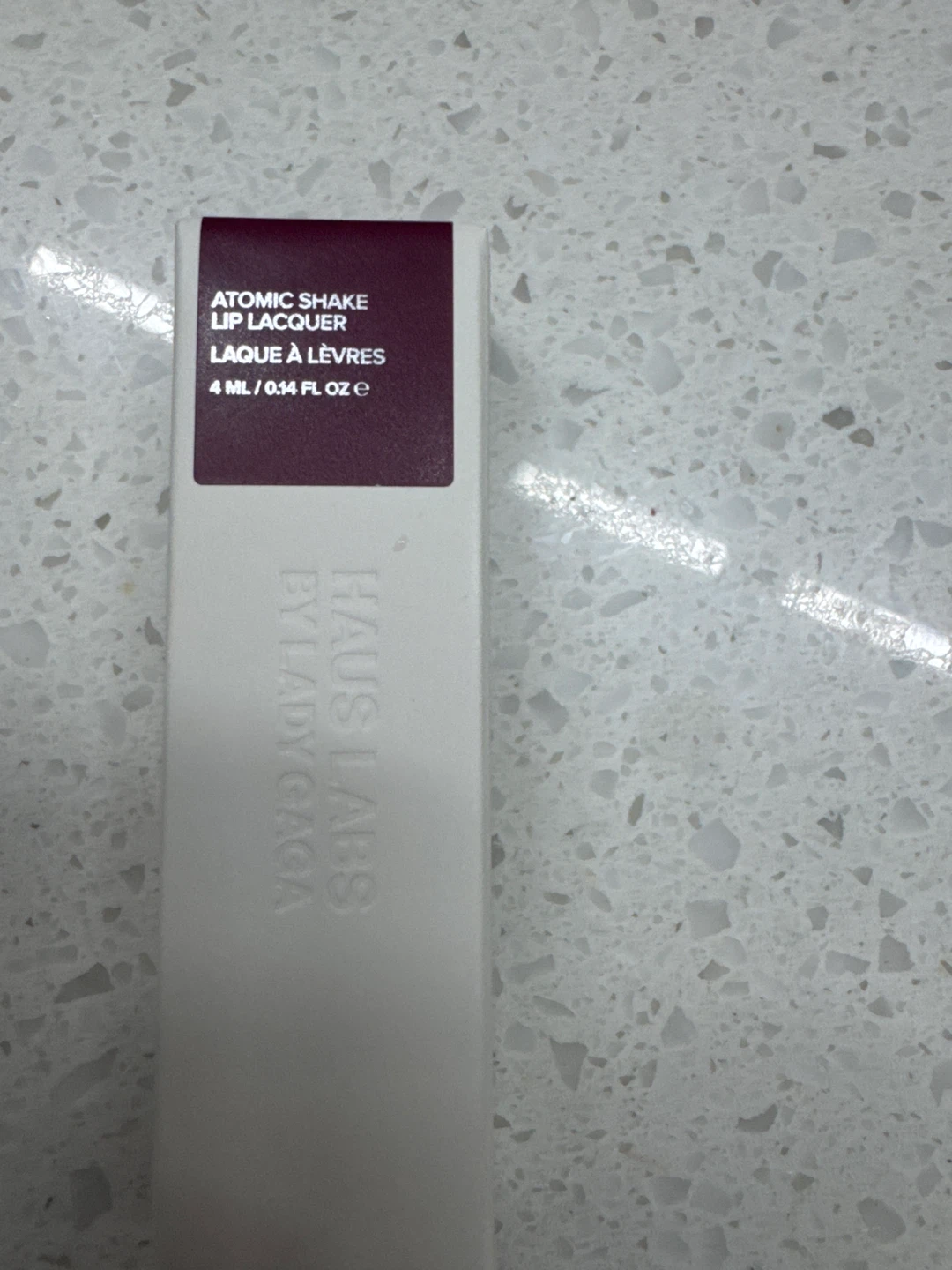 Haus Labs Atomic Shake Lip Lacquer - Maroon