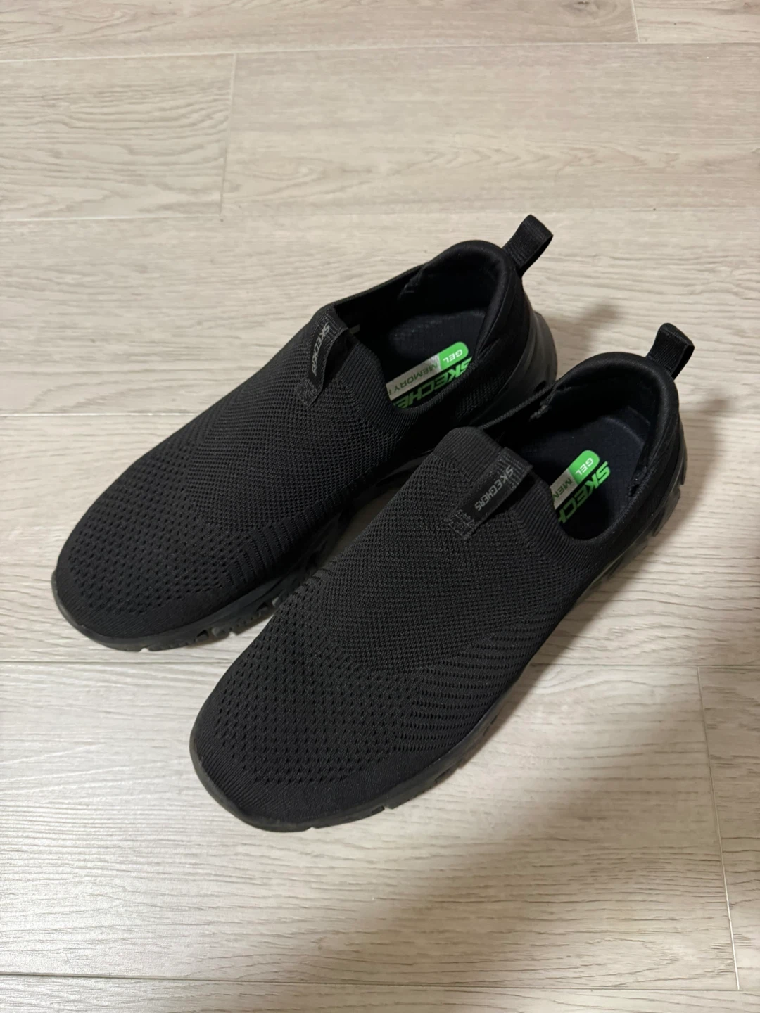 Skechers Men's Slip-On Shoes - Black - Size 9 - photo 2