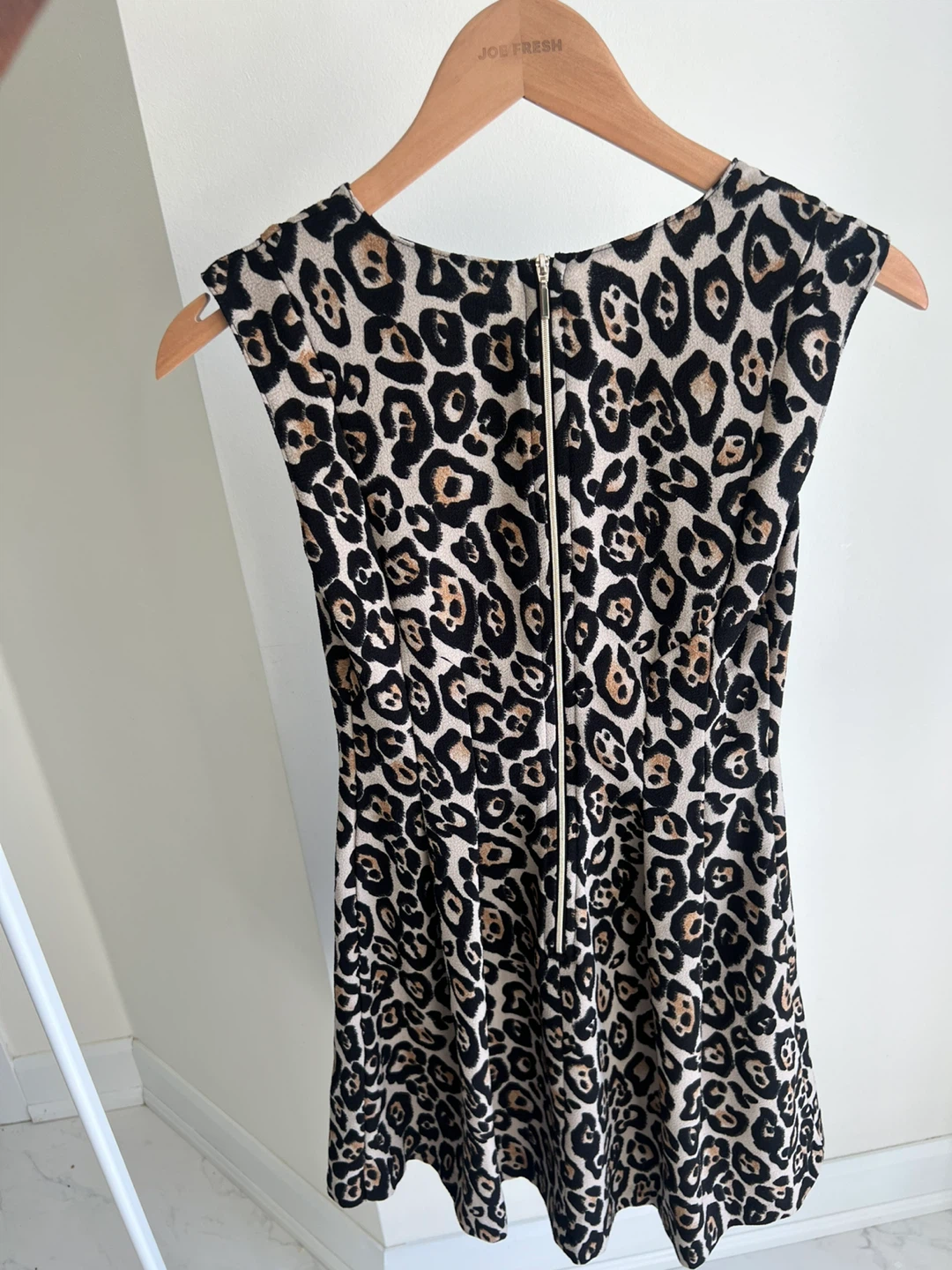 Dynamite Leopard Print Sleeveless Dress Size S/P - photo 2