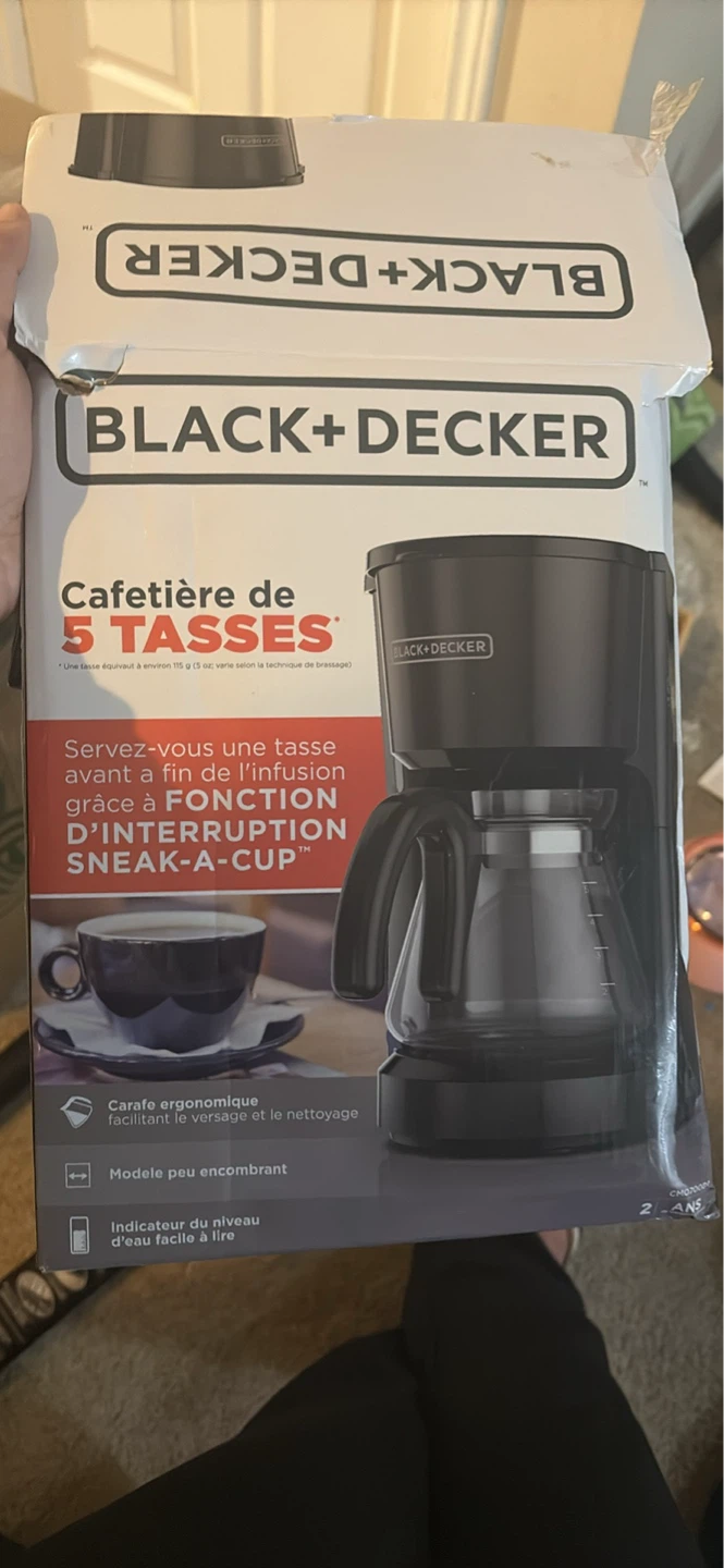 Black+Decker 5-Cup Coffee Maker