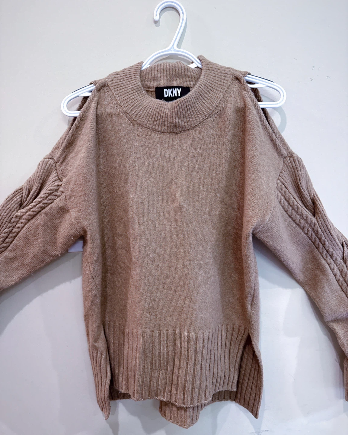 Small DKNY Cold Shoulder Sweater