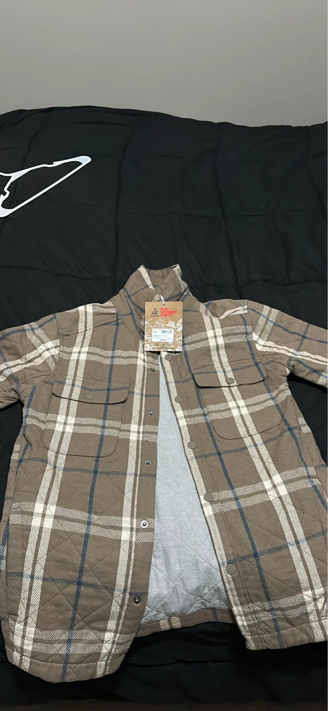 Ripzone Quilted Flannel Shirt Jacket XS/TP
