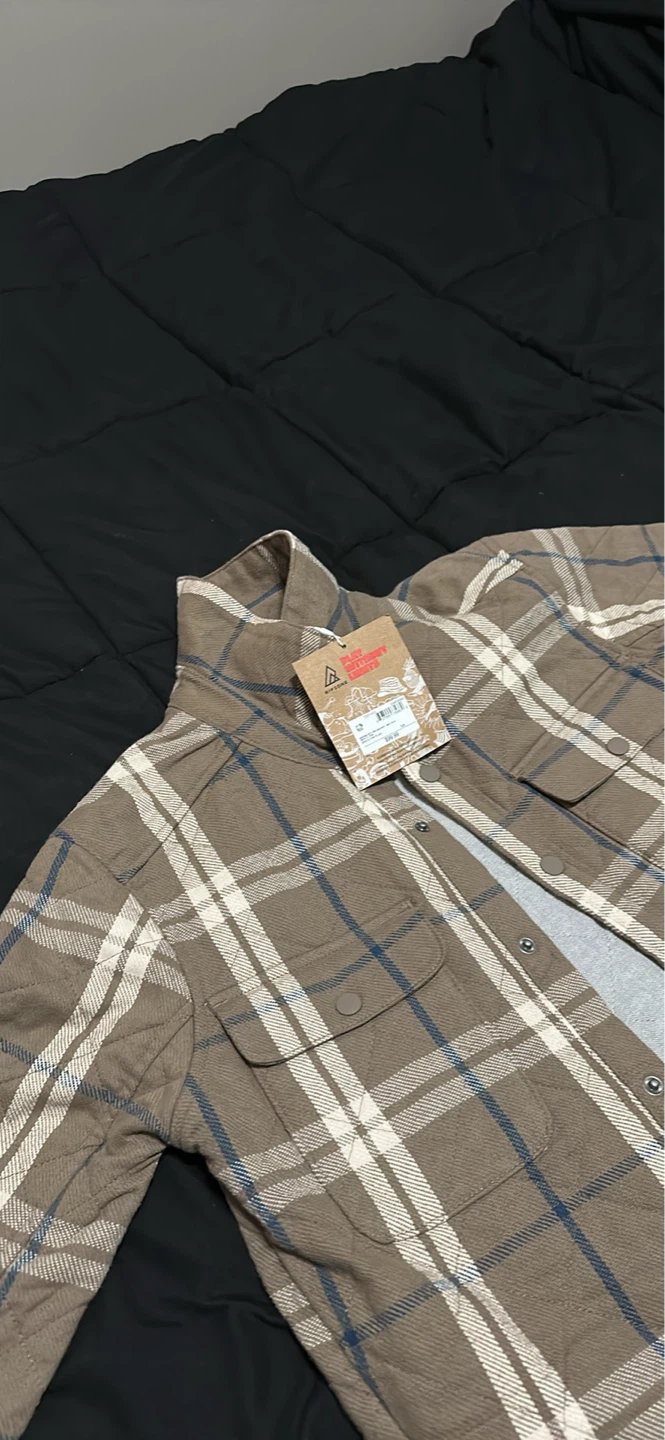 Ripzone Quilted Flannel Shirt Jacket XS/TP - photo 3