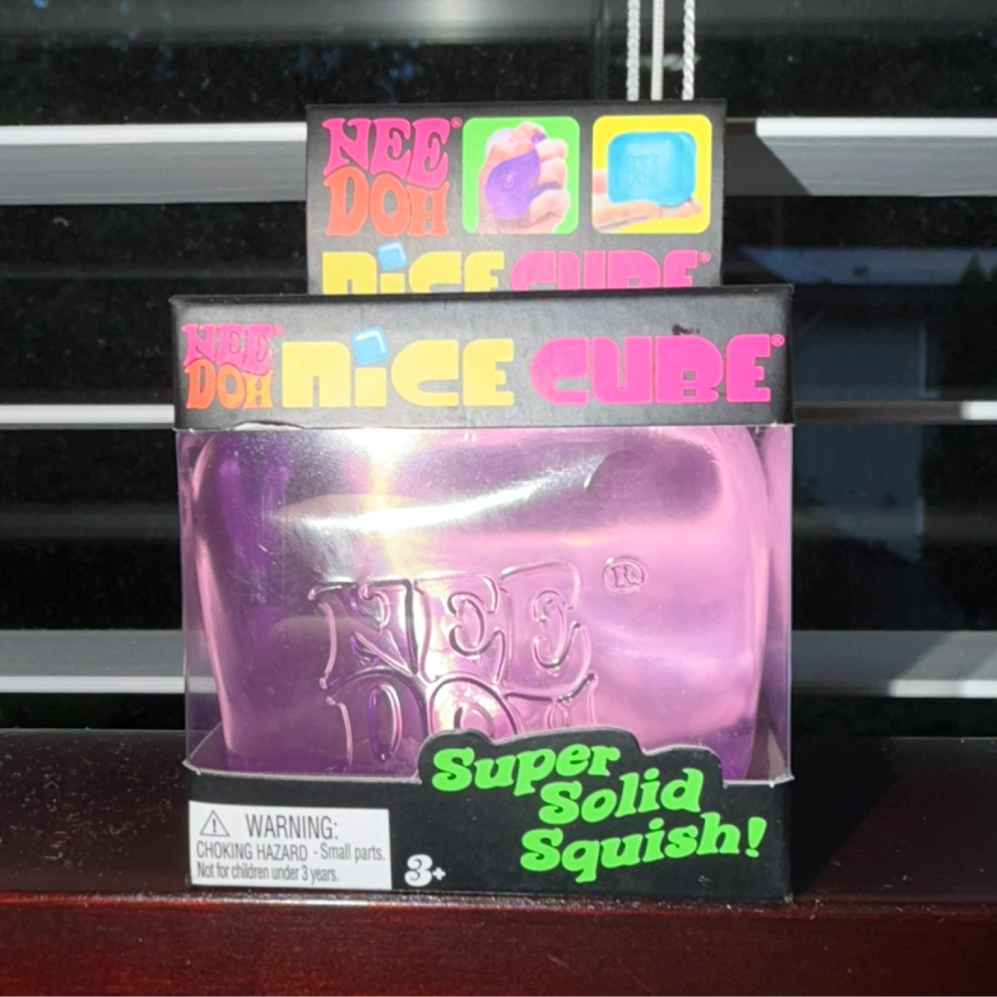 NeeDoh Nice Cube (purple & glow in the dark) - photo 3