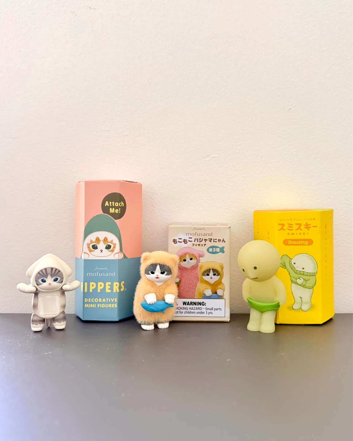Smiski and Mofusand Blindbox Figures