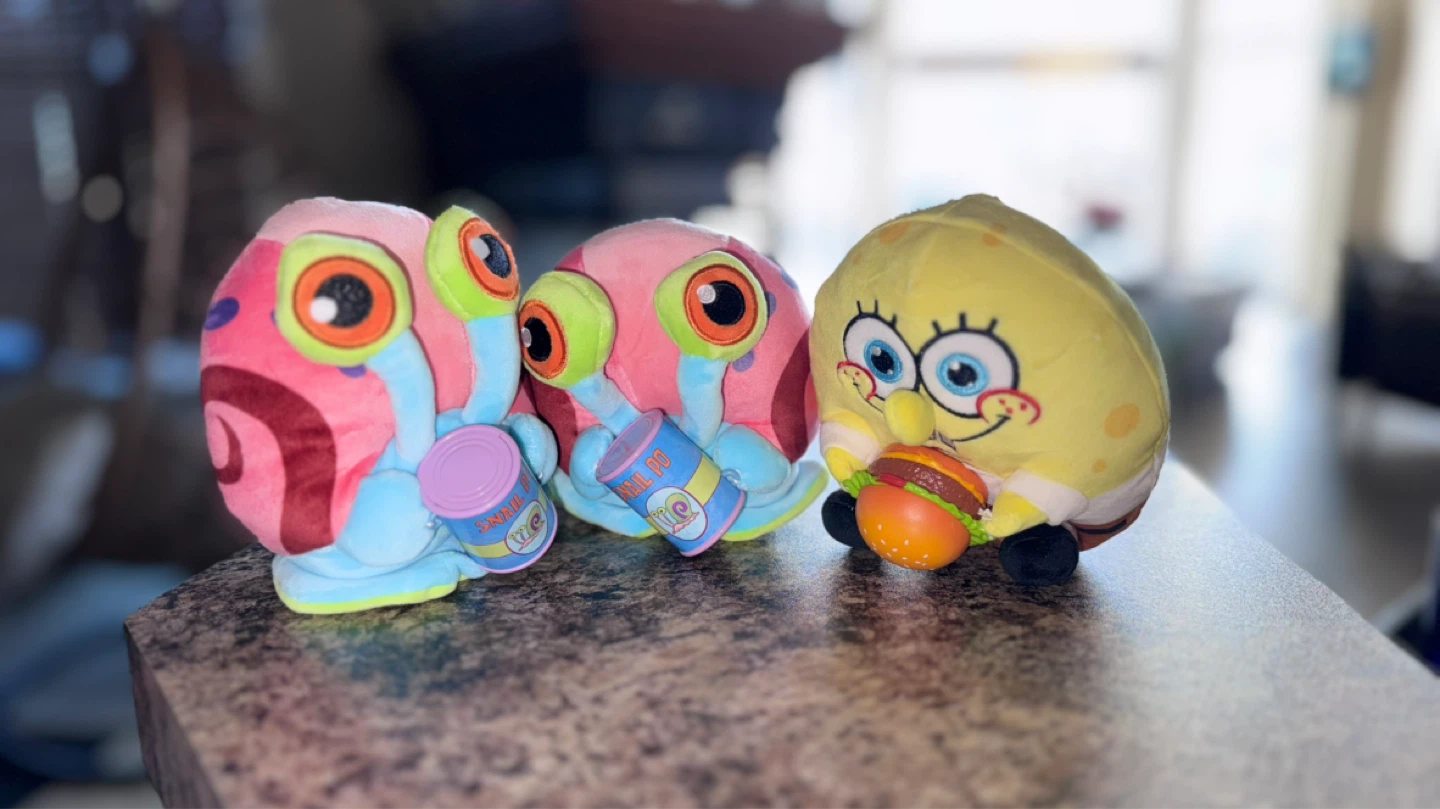 SpongeBob SquarePants Gary and Spongebob Plush Toys