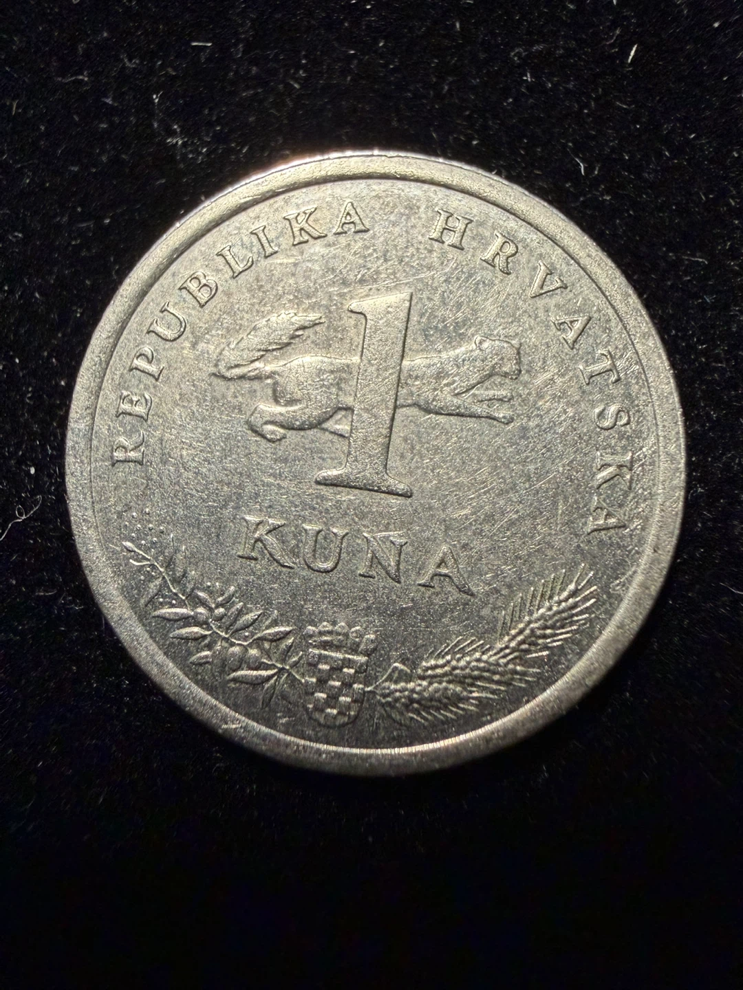 1994 Croatian 1 Kuna Coin