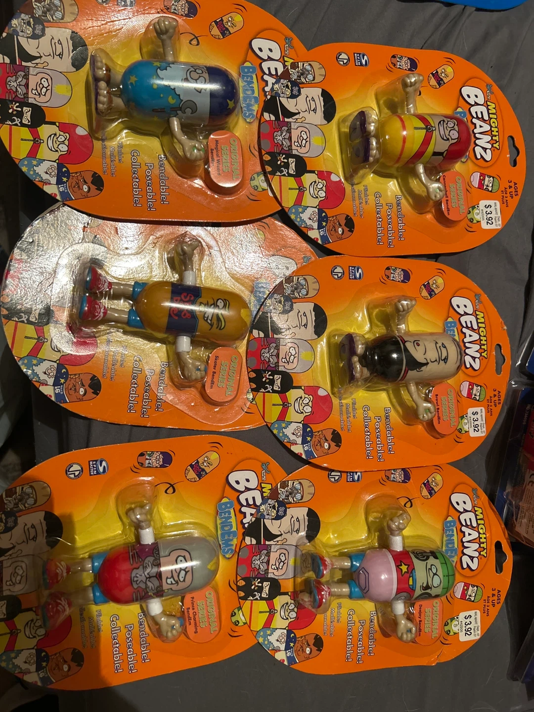 Mighty Beanz Bendems Collectible Figures