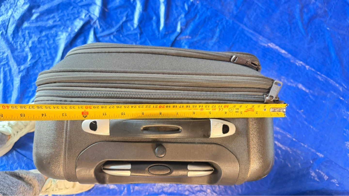 Bag Grey Checkered Hardside Spinner Suitcase - photo 5