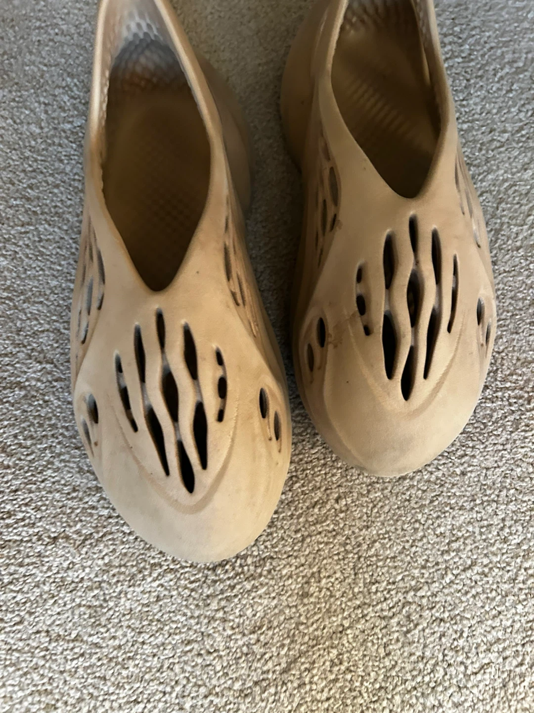 Tan Yeezy Foam Runner Shoes