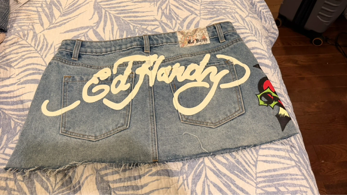 Ed Hardy Denim Skirt - photo 2