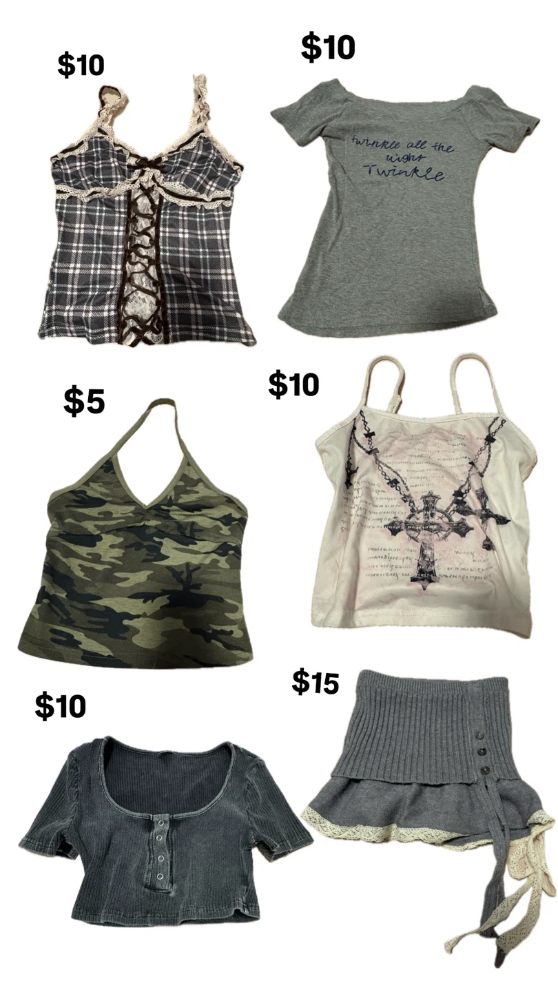 Y2k tops