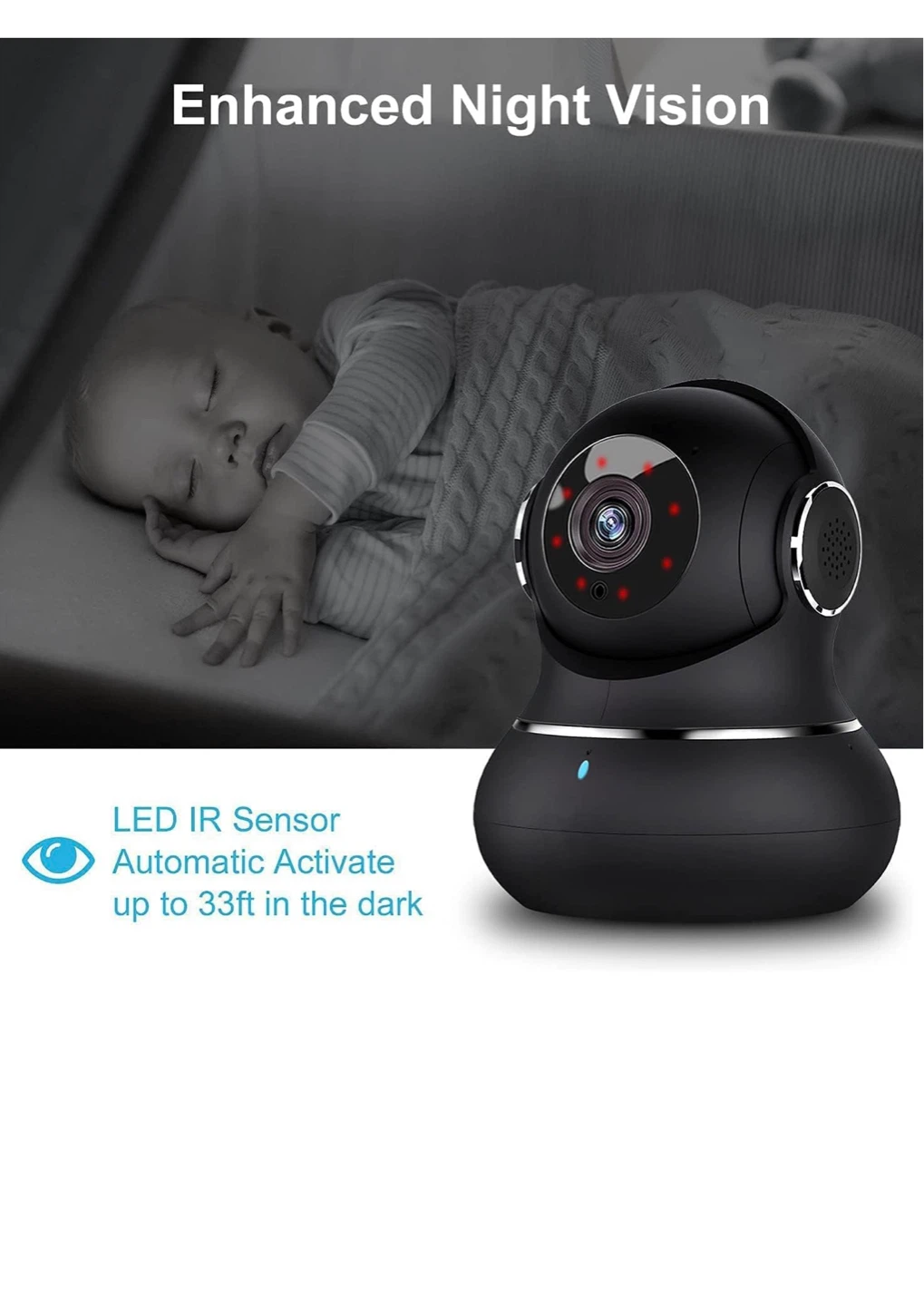 2K HDR Indoor Camera with Two-Way Call - photo 2
