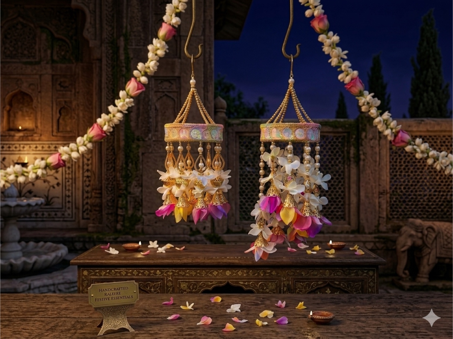 Handcrafted Rangoli Festive Essentials Hanging Decor - photo 2
